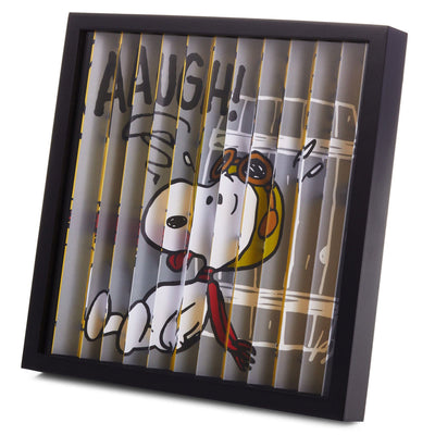 Peanuts® Flying Ace Snoopy Dual-Image Framed Artwork, 10x10