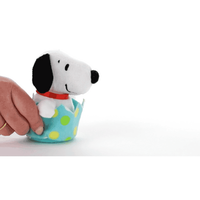 Peanuts Zip-Along Snoopy in Egg Easter Plush, 4"