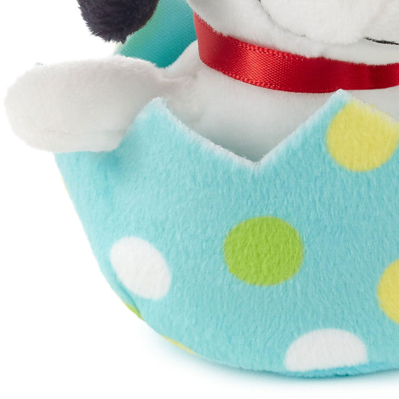 Peanuts Zip-Along Snoopy in Egg Easter Plush, 4"