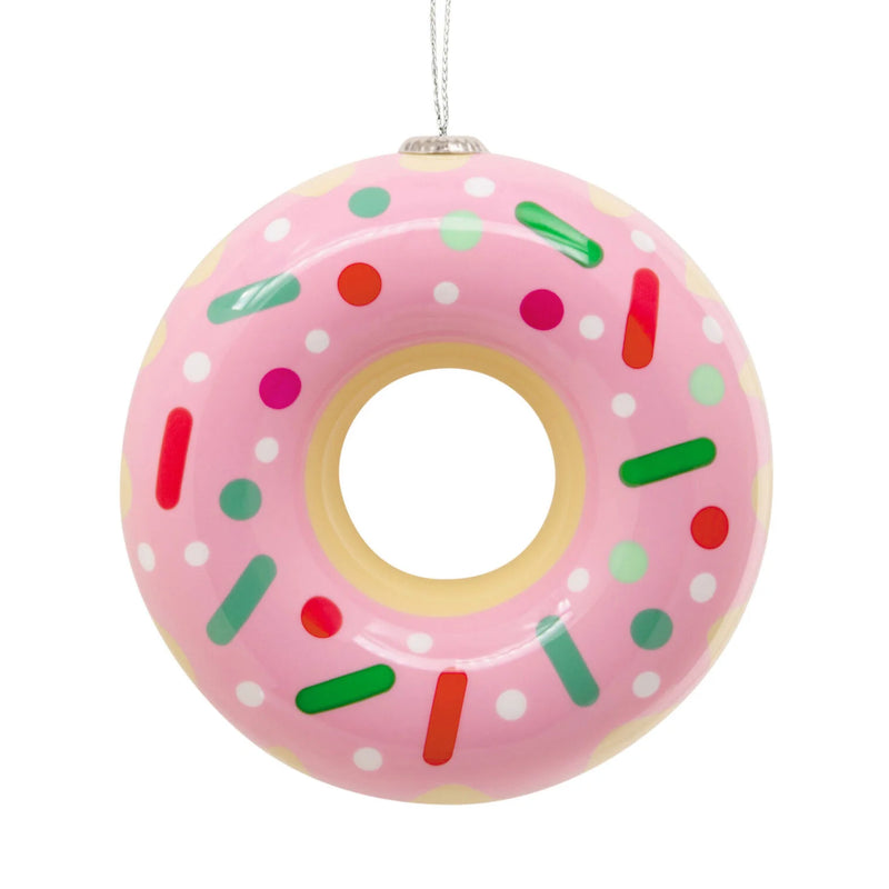 Sprinkle Donut Shatterproof Ornament