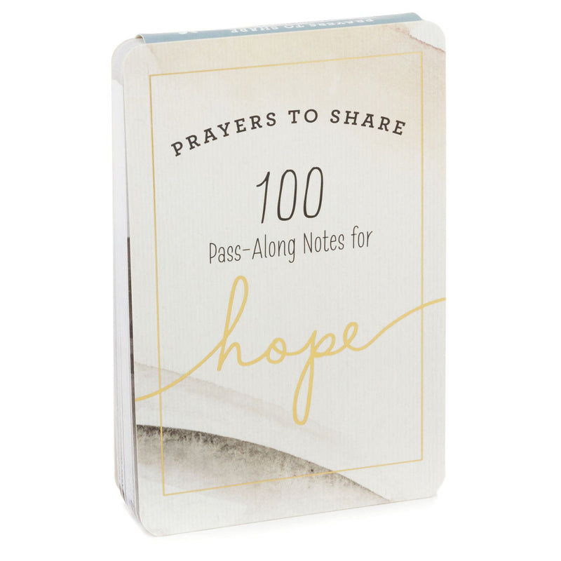 Prayers to Share - 100 Pass-Along Notes for Hope Book