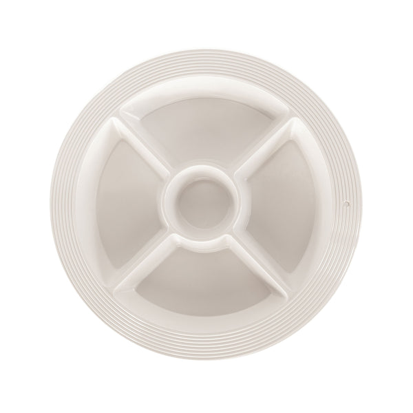 Mel Divided Dish - Pinstripes