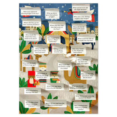 Nativity Scene Religious Advent Calendar