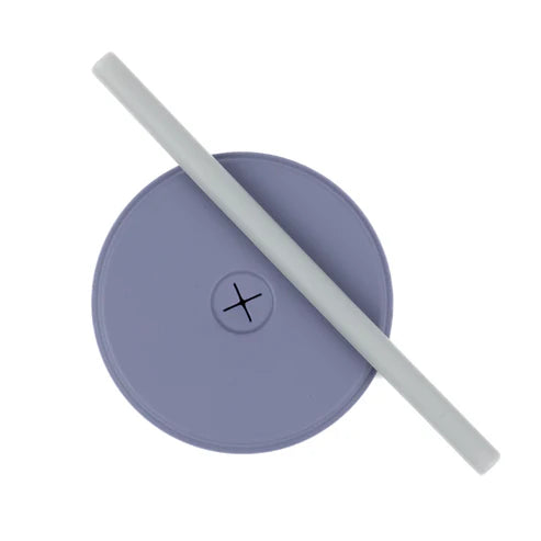 Bella Tunno Plum Straw Lid Addition converts the Happy Sippy Cup into a straw cup. Secure fit, spill-resistant.