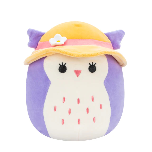 Holly the Owl with Sun Hat 8"