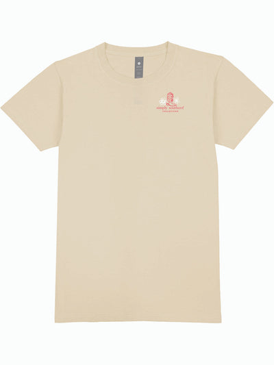 Coastal Cowgirl Tee - Tan