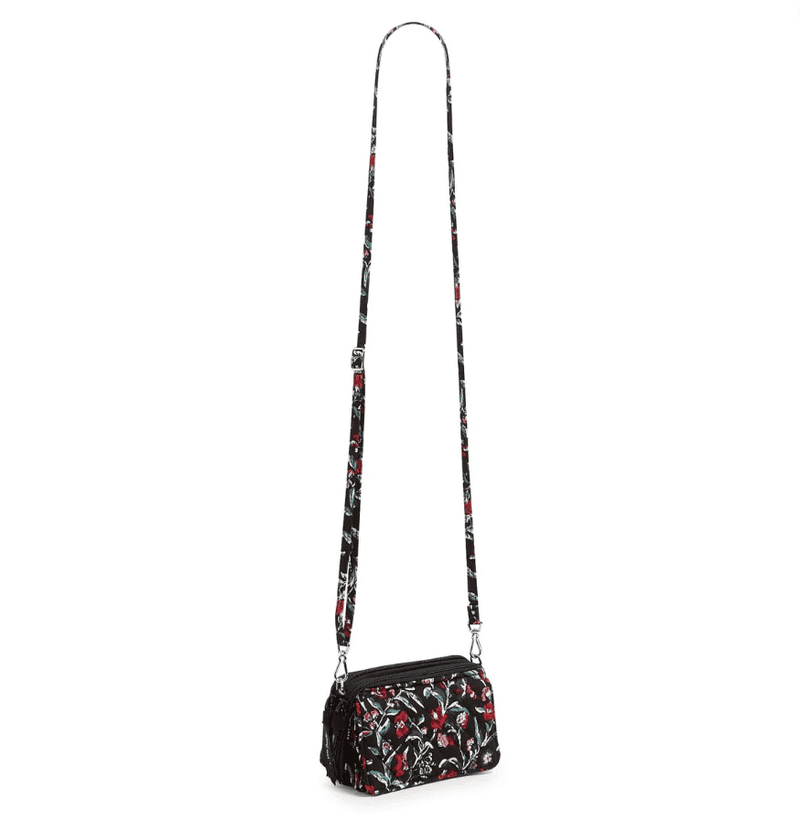 RFID All in One Crossbody - Perennials Noir