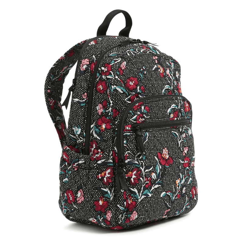 Campus Backpack - Perennials Noir Dot