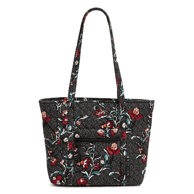 Small Vera Tote - Perennials Noir Dot