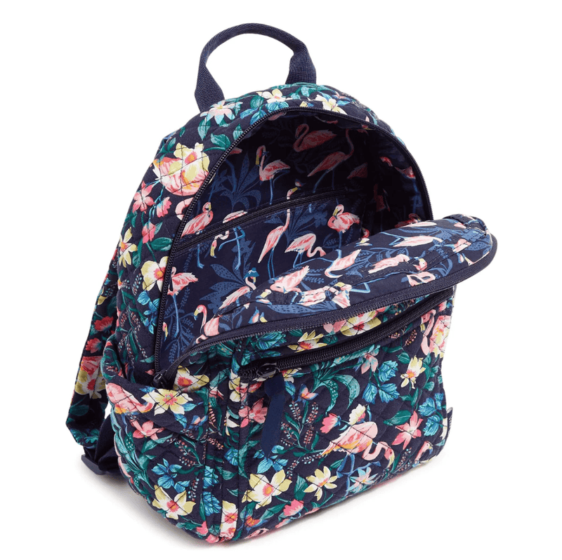 Small Backpack - Flamingo Garden