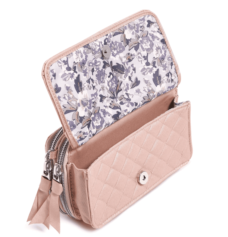 RFID All in One Crossbody - Rose Quartz