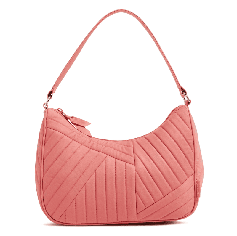 Frannie Crescent Crossbody - Terra Cotta Rose