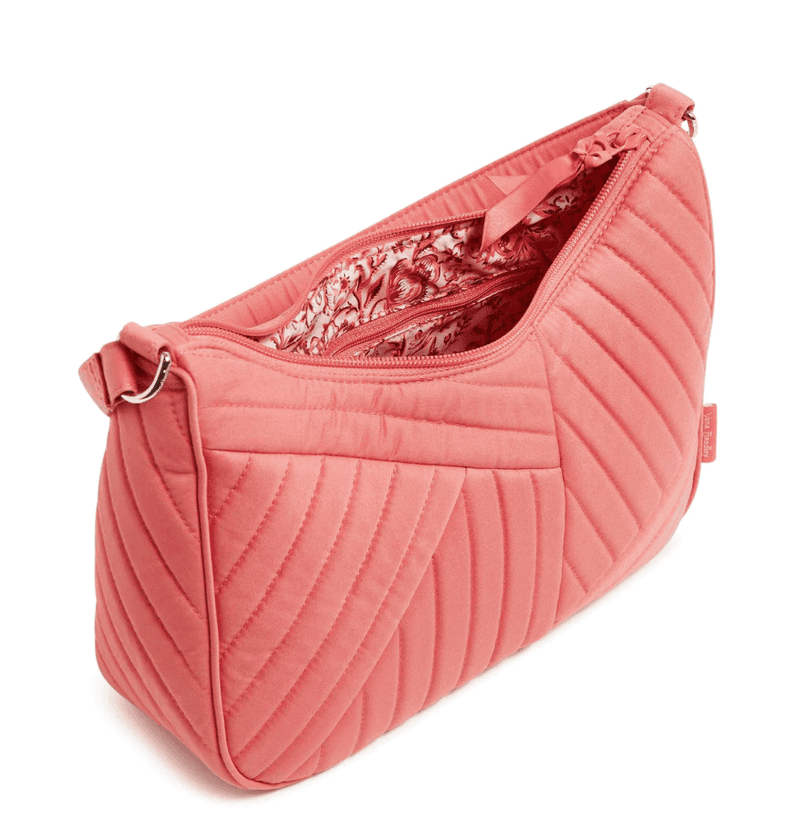 Frannie Crescent Crossbody - Terra Cotta Rose