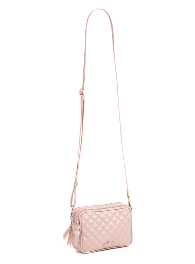 Evie Mini Crossbody - Rose Quartz