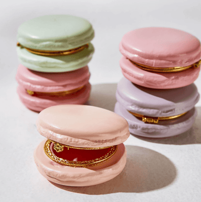 Macaron Limoges Style Trinket Boxes