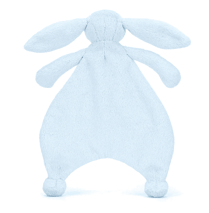 Blue bunny comforter by Jellycat