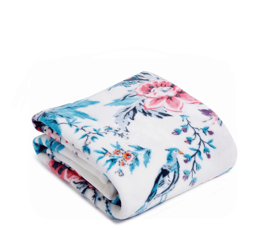Plush Throw Blanket - Magnifique Floral