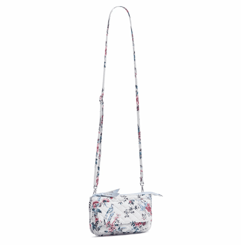 RFID Wallet Crossbody - Magnifique Floral