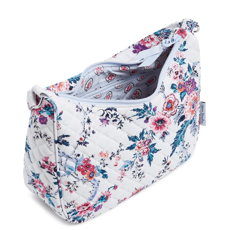 Frannie Crescent Crossbody - Magnifique Floral