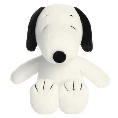 12-inch Floppy Legs Snoopy plush by Aurora, featuring the classic Peanuts character in a soft, huggable beagle design.