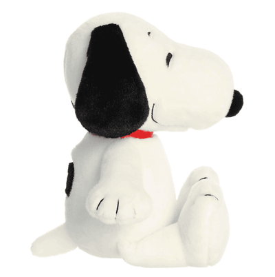 12-inch Floppy Legs Snoopy plush by Aurora, featuring the classic Peanuts character in a soft, huggable beagle design.