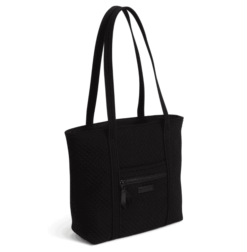 Iconic small vera tote black deals