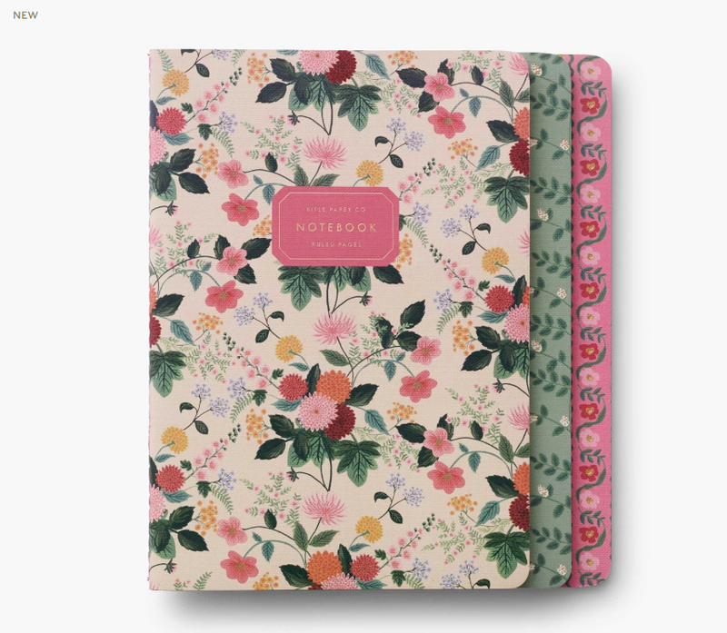 Stitched Notebook Set - Dahlia