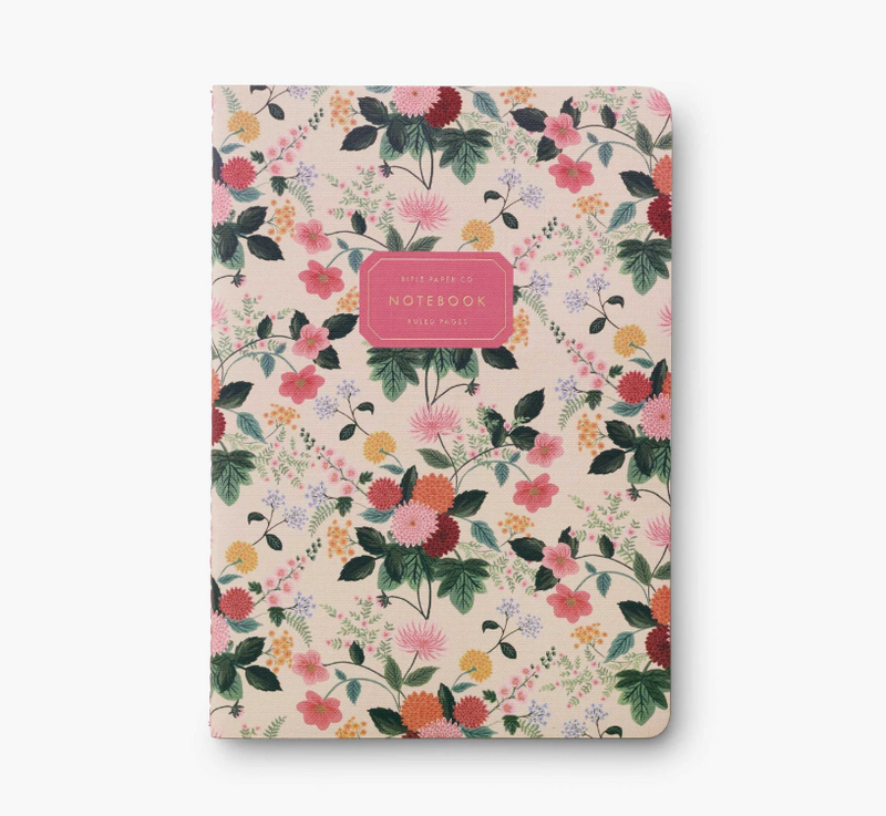 Stitched Notebook Set - Dahlia