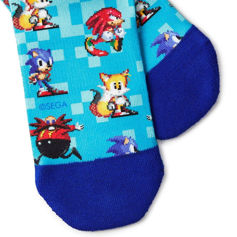 SEGA Sonic the Hedgehog™ 16-Bit Style Crew Socks