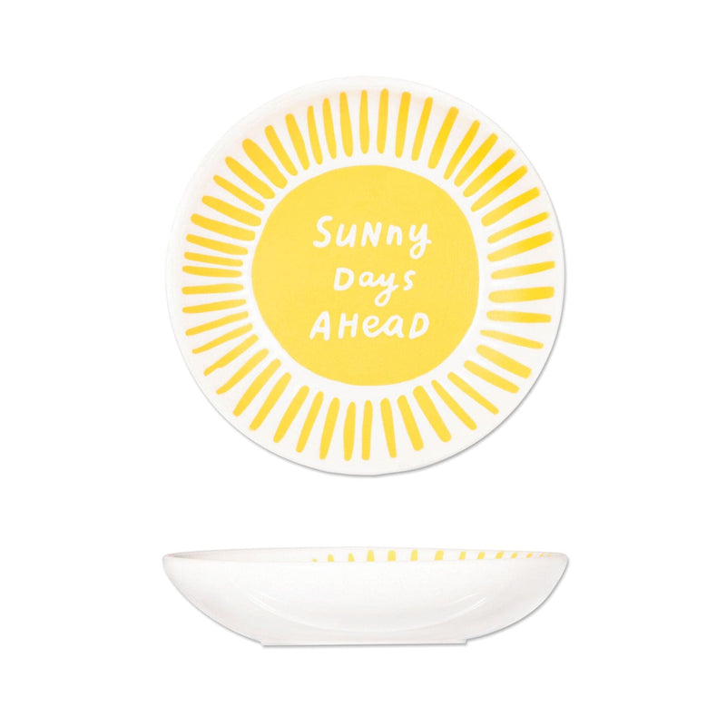 Shining Sun Round Trinket Dish