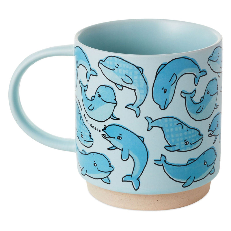 Shoebox Porpoise Pattern Mug