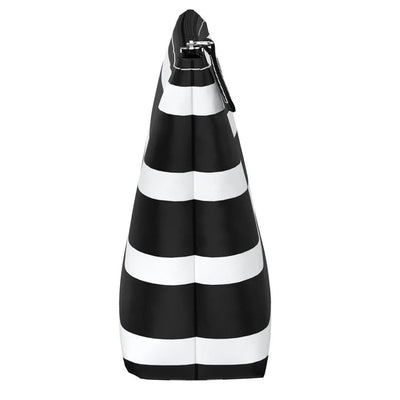 Slim Twiggy makeup bag in Late Bloomer print with zip closure, compact design perfect for small items in purse or travel bag.