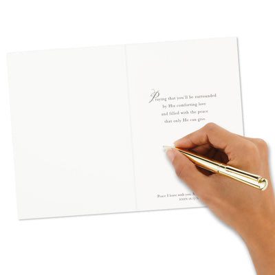 Simply Stated Boxed Religious Sympathy Cards Assortment, Pack of 12