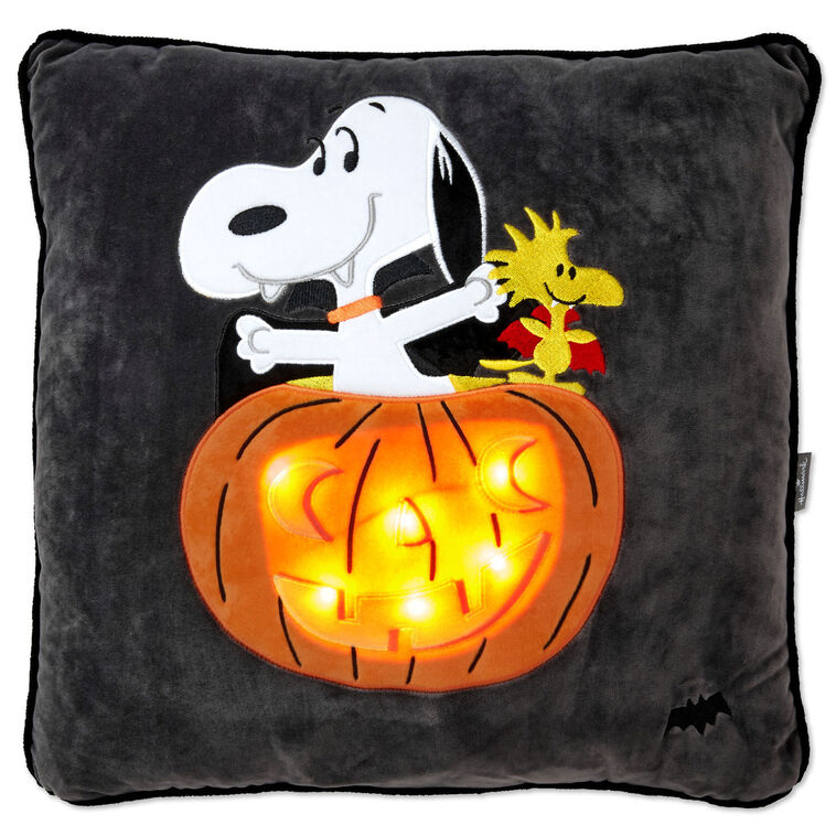 Peanuts® Snoopy the Vampire Beagle Light-Up Pillow, 17x17