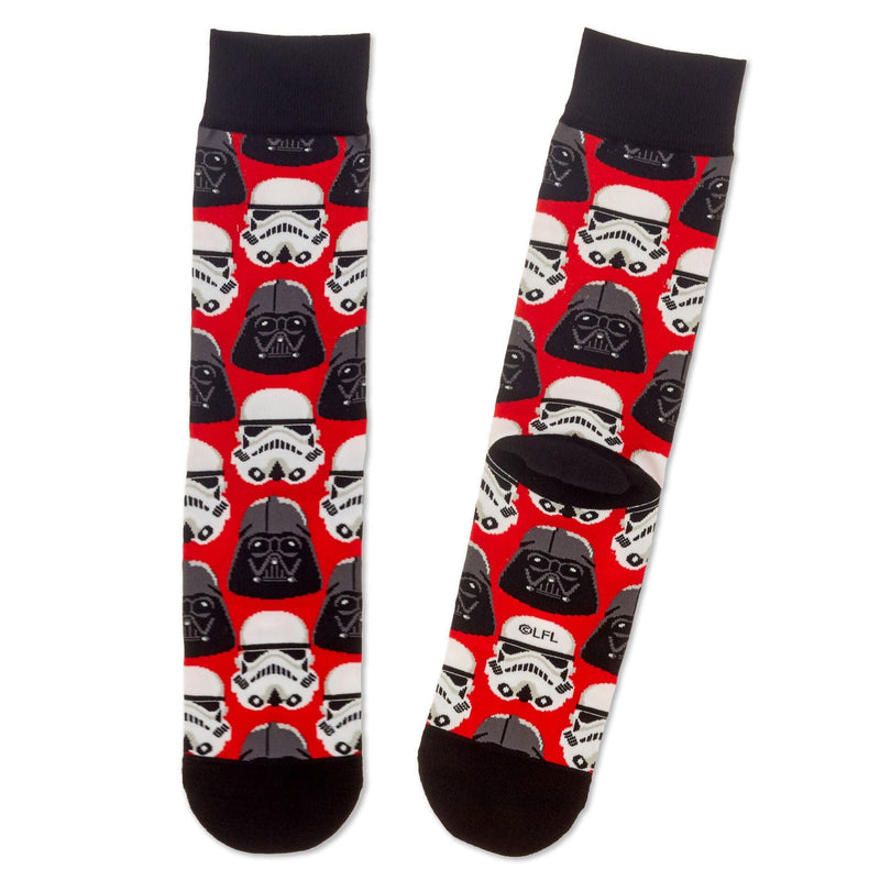 Star Wars™ Darth Vader™ and Stormtrooper™ Helmet Novelty Crew Socks