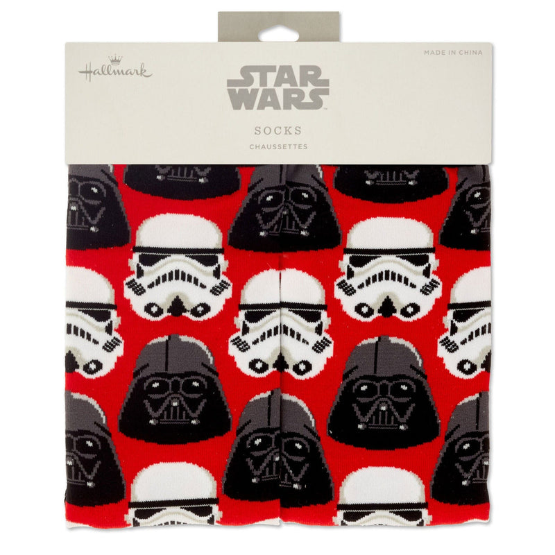 Star Wars™ Darth Vader™ and Stormtrooper™ Helmet Novelty Crew Socks