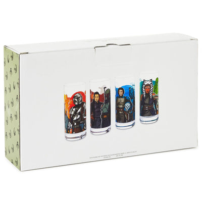 The Mandalorian™ Drinking Glasses, Set of 4