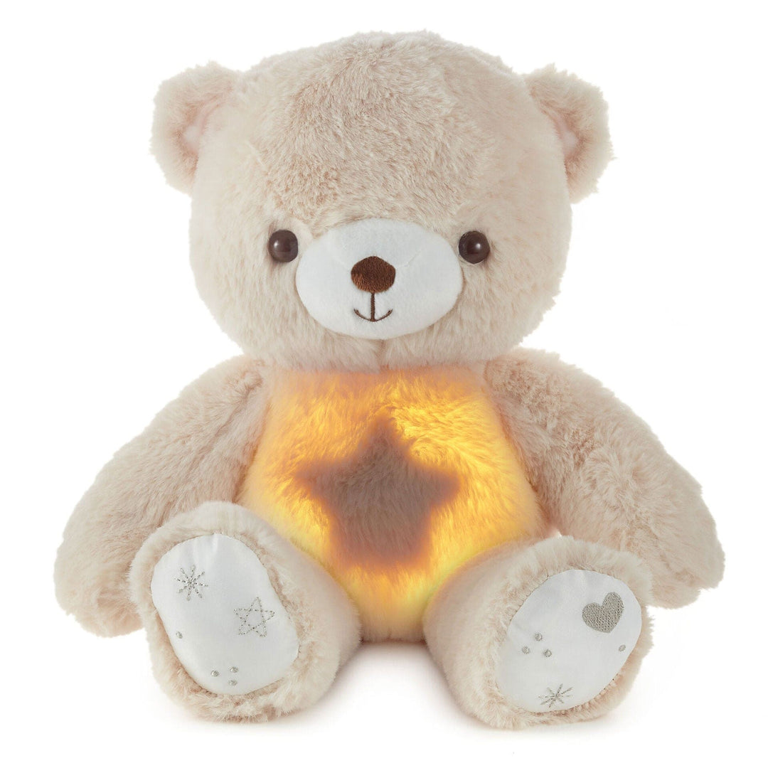 Hallmark Story Time Snuggle Bear Plush With Light 12 Banner s Hallmark