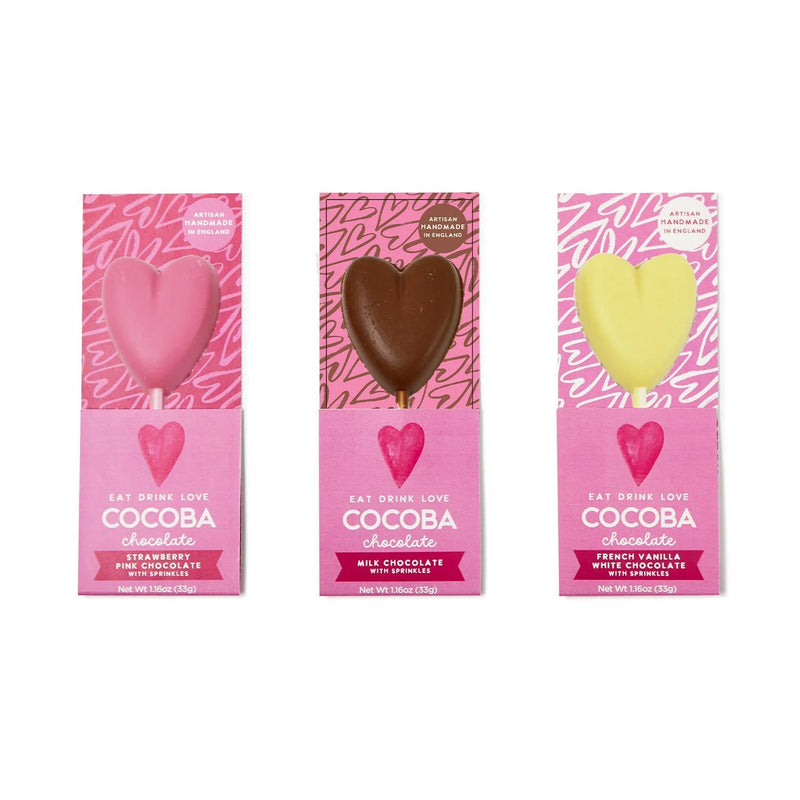 Heart Cocoba Lollipop on Gift Card