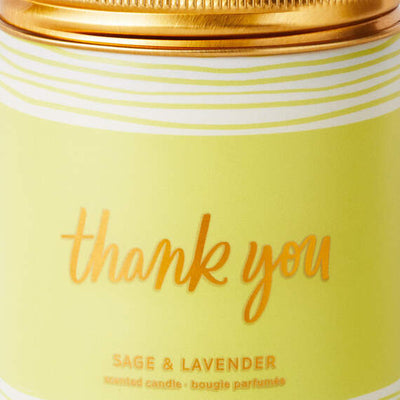 Thank You Scented Single-Wick Jar Candle, 7 oz.
