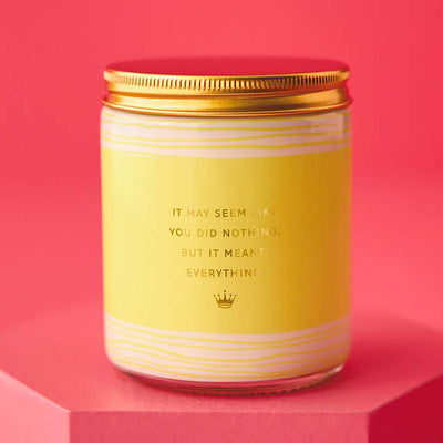 Thank You Scented Single-Wick Jar Candle, 7 oz.