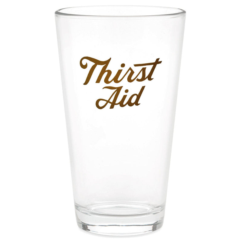 Thirst Aid Pint Glass