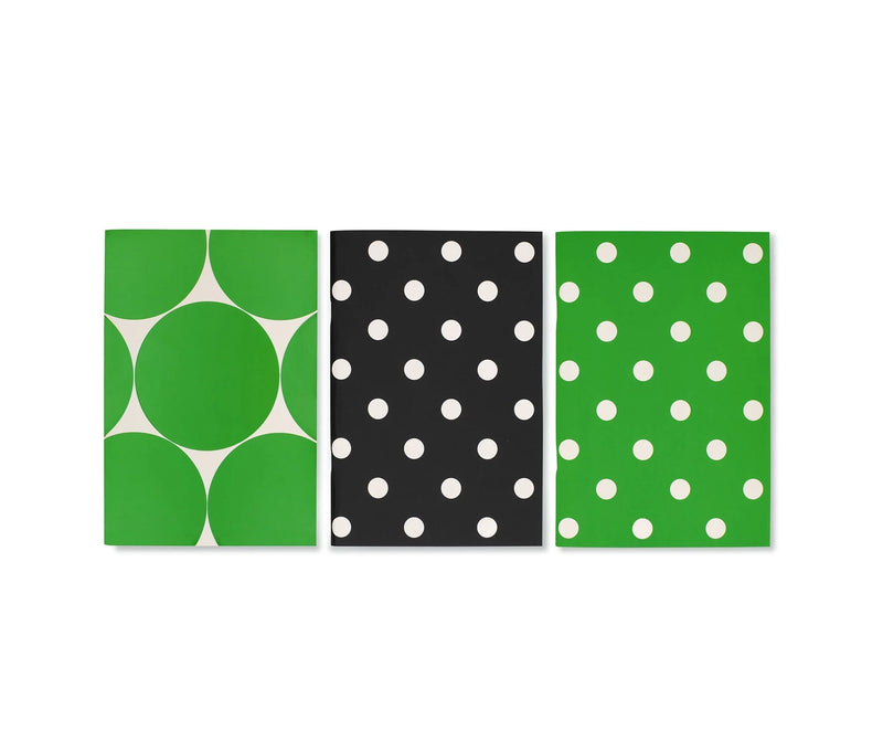 Triple Notebook Set, Joy Dot (Green)