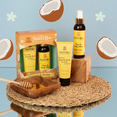 Coconut & Honey Head-to-Toe Duo Gift Set