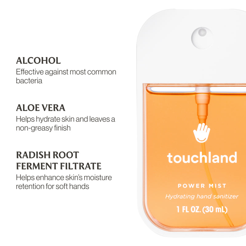 Power Mist Hydrating Hand Sanitizer - Velvet Peach
