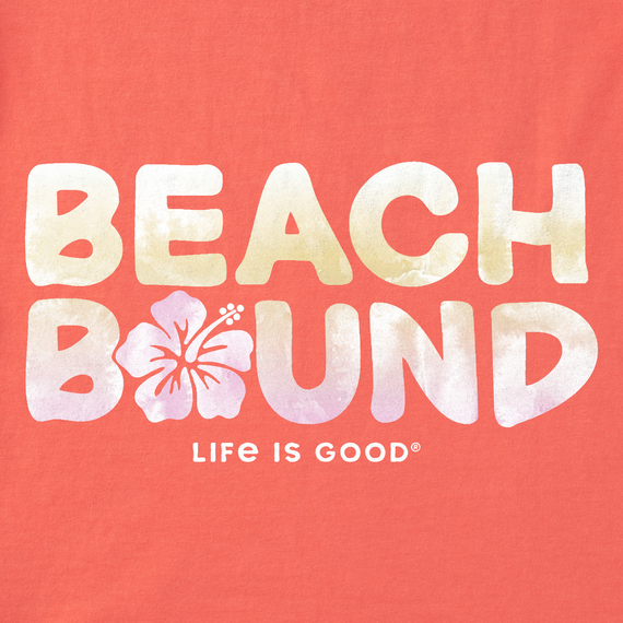 Beach Bound Hibiscus Short Sleeve Vee Women&