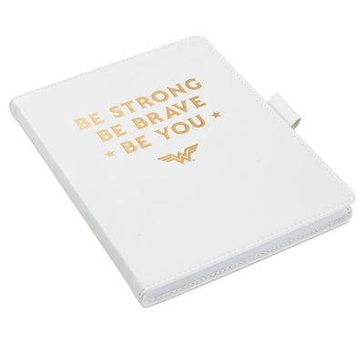 DC Comics Wonder Woman Be Strong Faux Leather Notebook