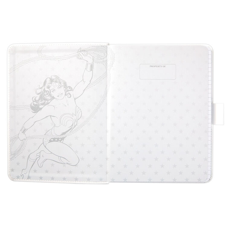 DC Comics Wonder Woman Be Strong Faux Leather Notebook