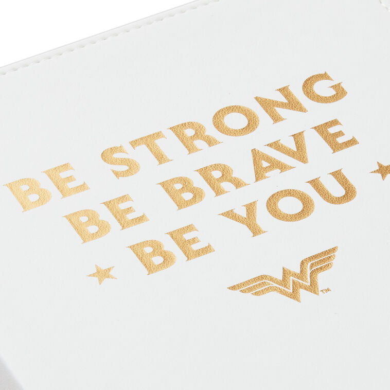 DC Comics Wonder Woman Be Strong Faux Leather Notebook