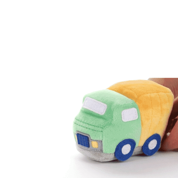 Zip-Along Dump Truck Plush Toy